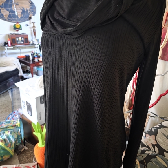 Attitudes by Renee Black Cowl Neck Sweater - Picture 4 of 13